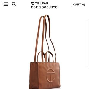 Telfar Medium Tan Bag